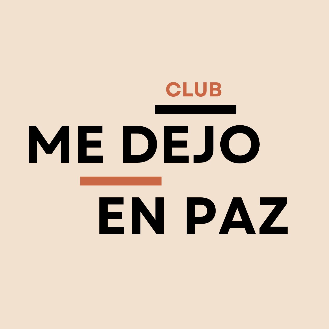 Lee más sobre el artículo Club ME DEJO EN PAZ